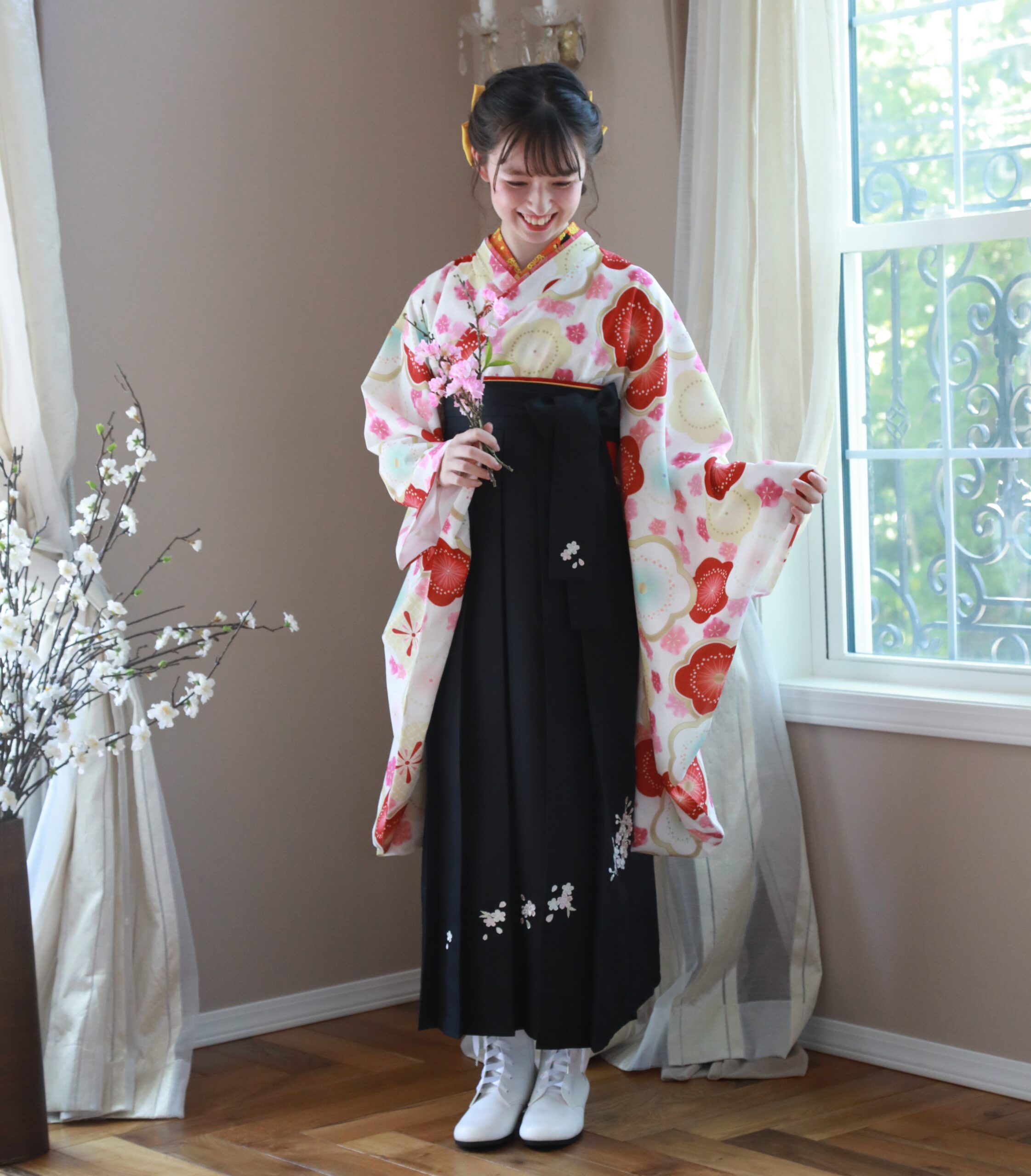 キャサリンコテージ 袴 髪飾りセット 卒業式 140cm 世界的に有名な www ...